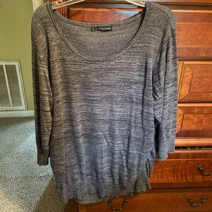 Grey long sleeved sweater light weight